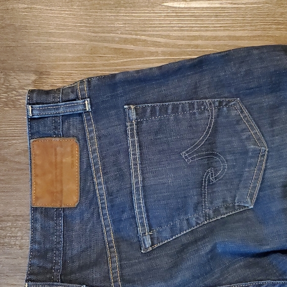 AG Adriano Goldschmied The Protege Straight Leg Dark Denim Jeans Mens 34x27-1/2 - Picture 7 of 14